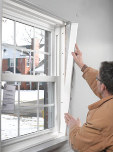 Where can you find directions to install a replacement window?